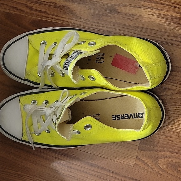 Converse Bright Yellow Sneakers - Picture 3 of 5